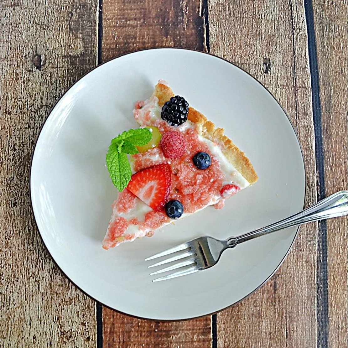 Fruit Salsa Pizza